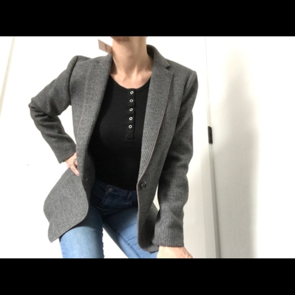 NWT Ann Taylor Long Double Breasted Blazer - Picture 5 of 16